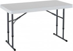 4ft Specialty Adjustable Height Bar Table