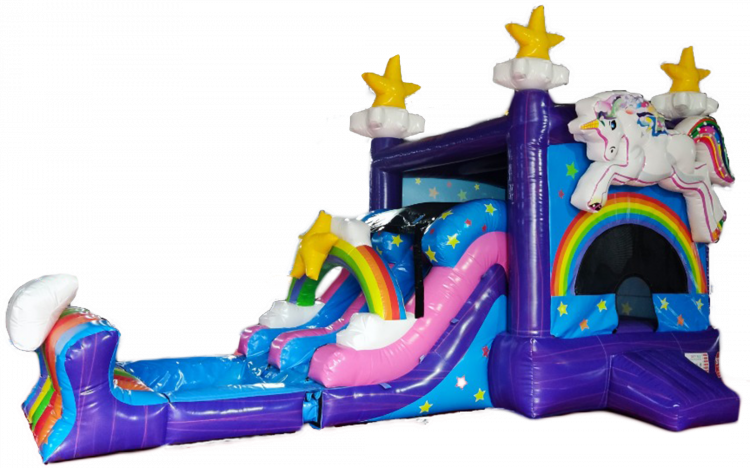 Slides & Bounce House Combos